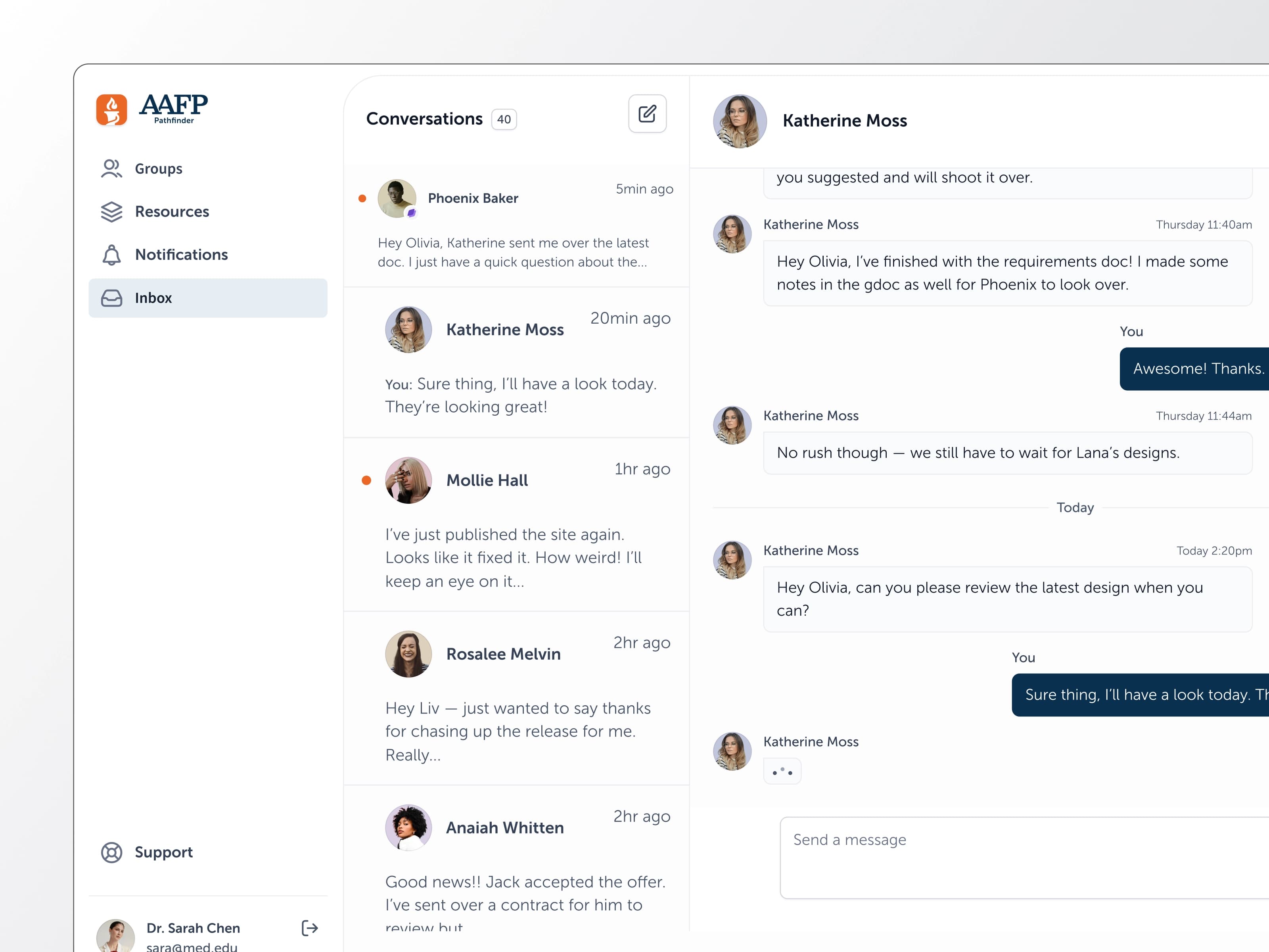 American Association of Family Physicians screenshot 4